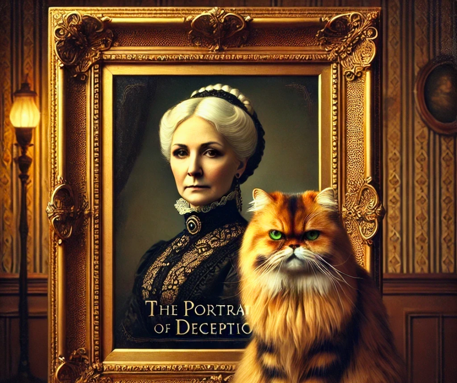 *Preorder* The Portrait of Deception: A Small-Town 3-Month Cozy Mini-Mystery - (First Letter Ships April 9th)